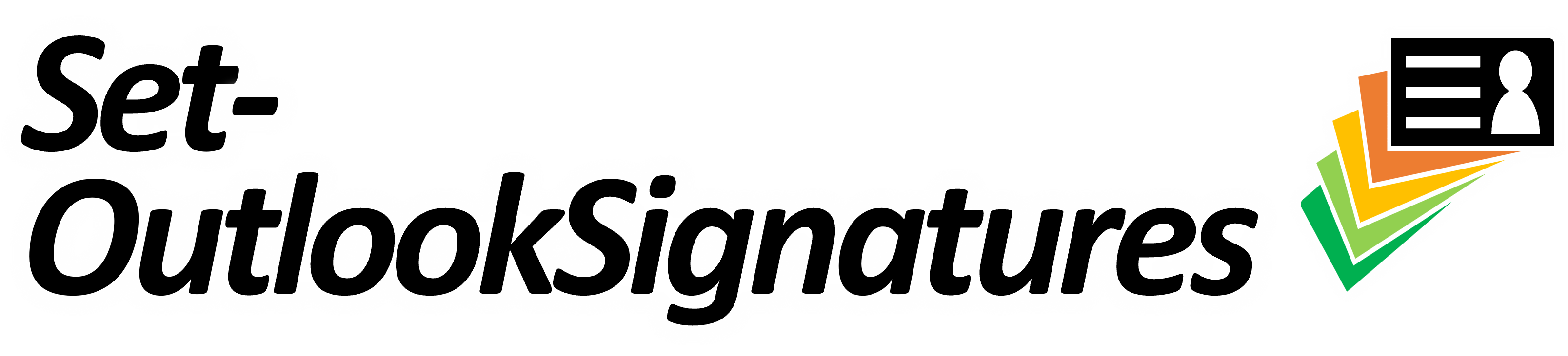 Set-OutlookSignatures
